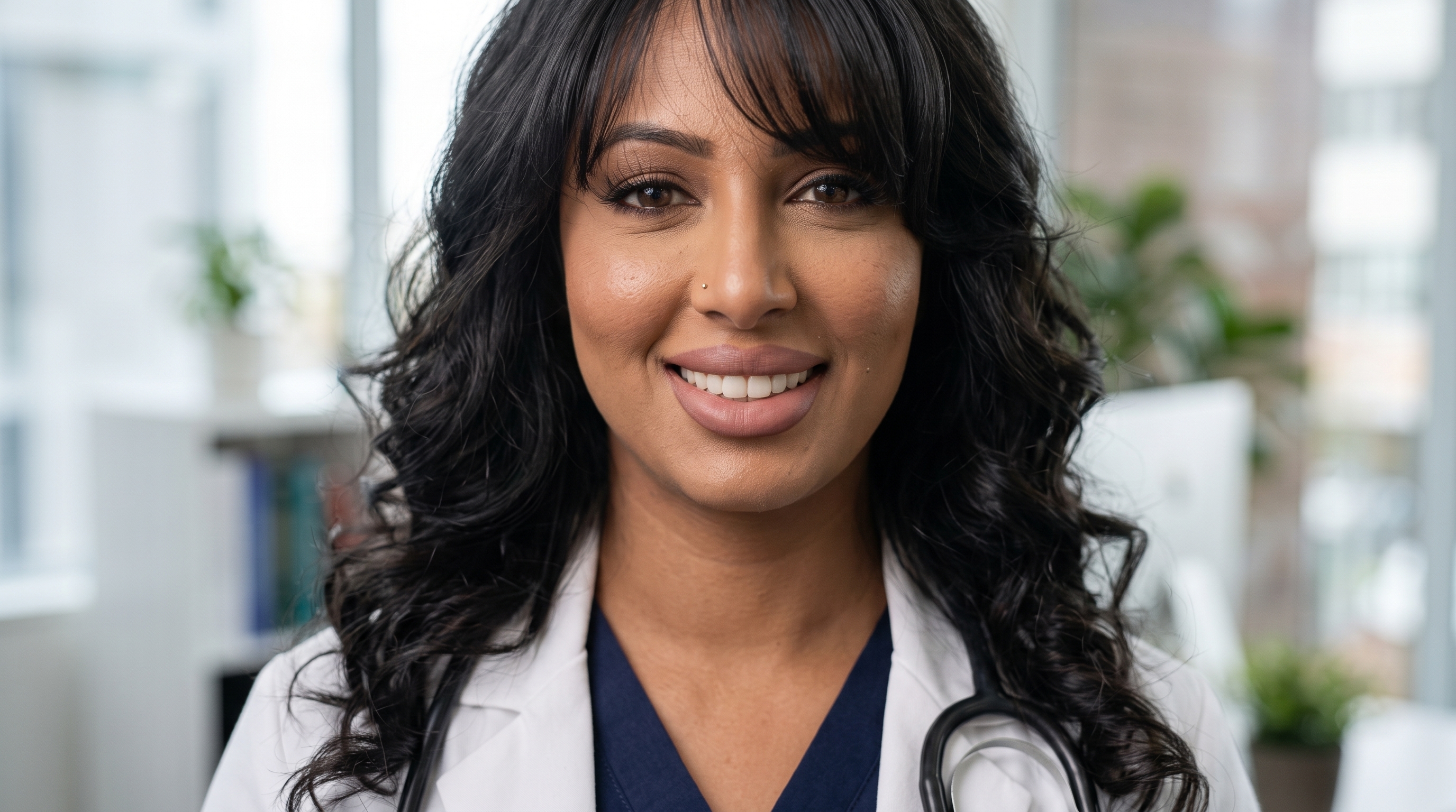 A smiling close-up portrait of Dr Zhinelle Pillay